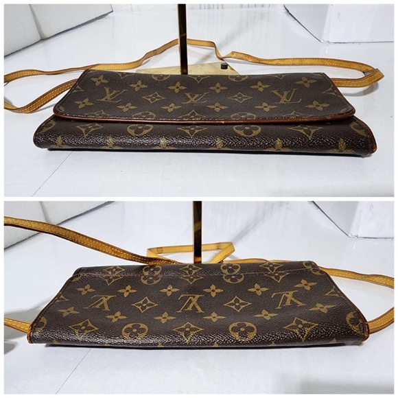 Authentic Louis Vuitton Monogram Twin GM Crossbody Bag Brown - Picture 14 of 14